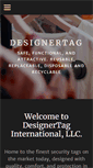 Mobile Screenshot of designertag.com